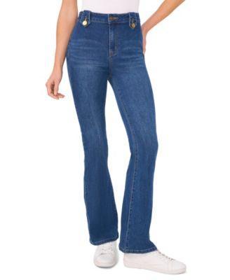 Women's Sailor Flare Leg High Waisted Jean Product Image