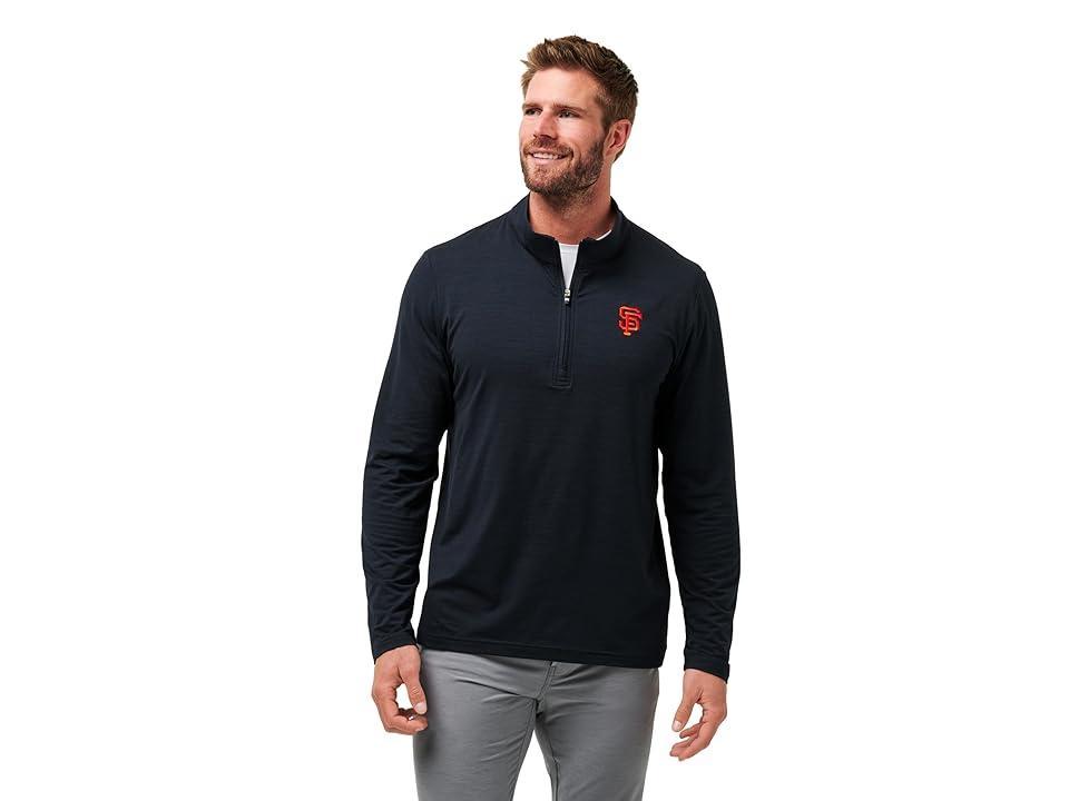 TravisMathew San Fransisco Giants The Heater 1/4 Zip Men's Sweatshirt Product Image