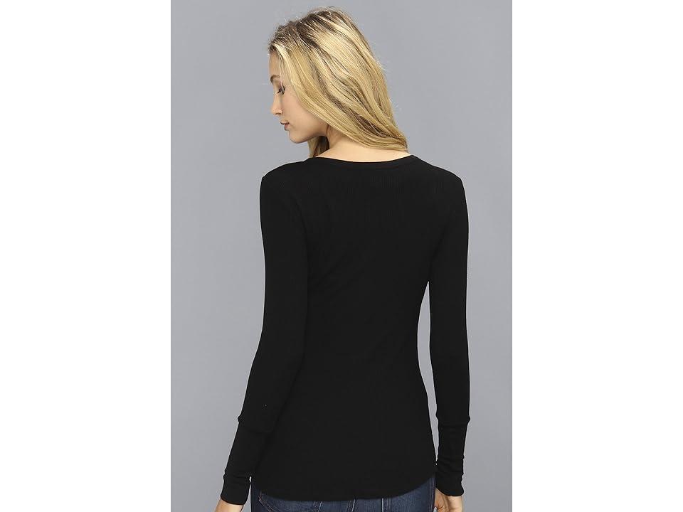 Splendid Classic Thermal Henley Product Image