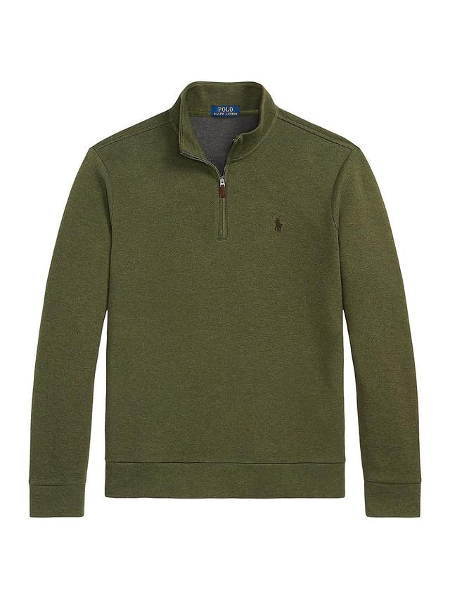 Mens Double-Knit Half-Zip Sweater Product Image