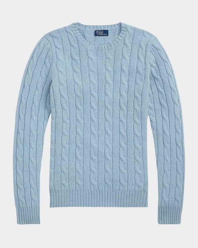 Cable-Knit Cashmere Sweater Product Image