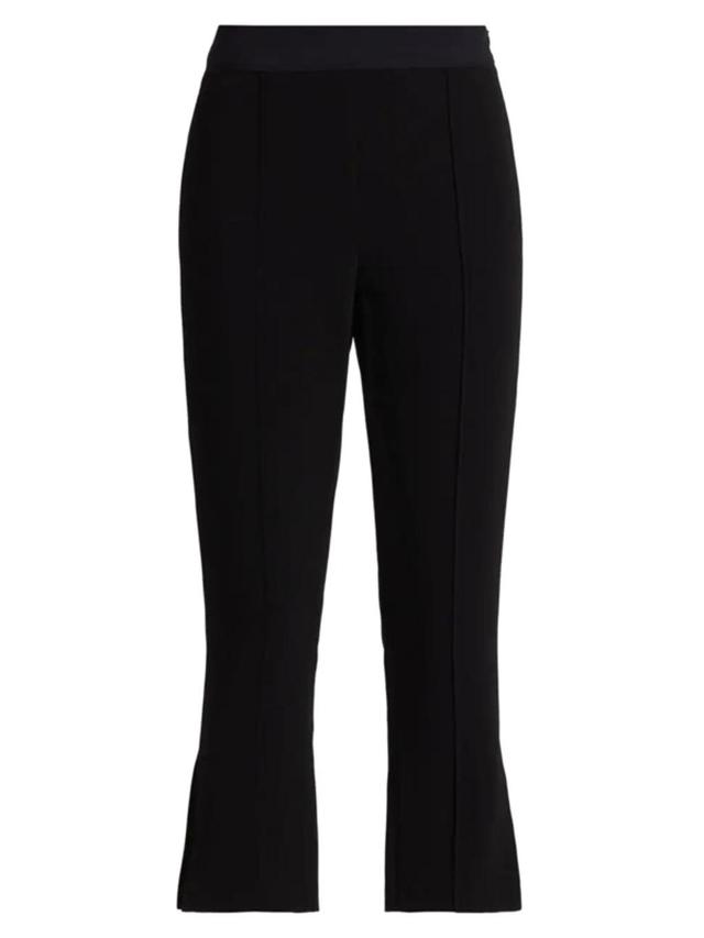 Brianne Pintuck Crepe Pants In Black Product Image