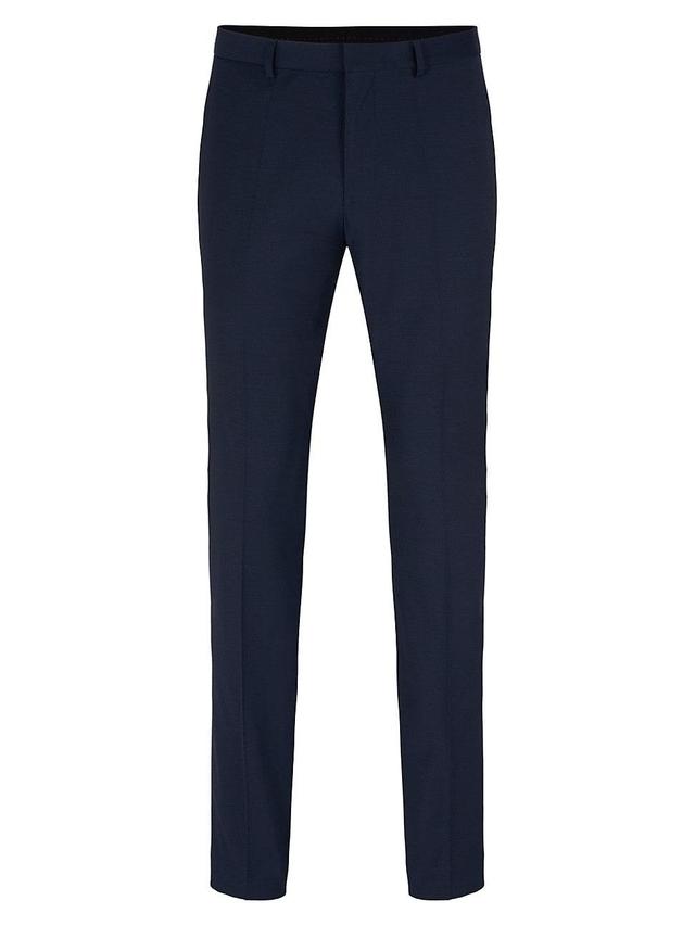 Mens Extra-Slim-Fit Pants In Bi-Stretch Fabric Product Image