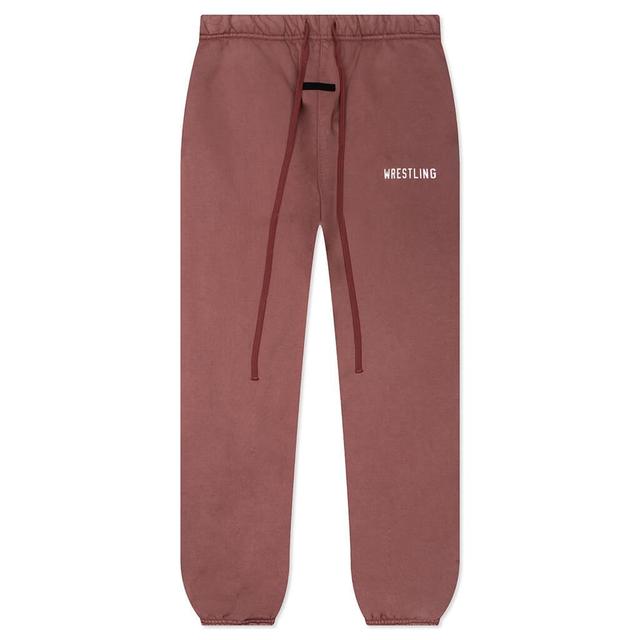 Heavy Fleece Sweatpant - Crimson Male Product Image