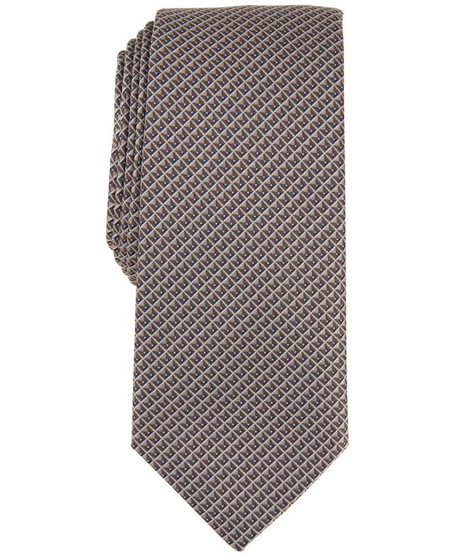 Alfani Mens Emerson Slim Geo Neat Tie, Created for Macys Product Image