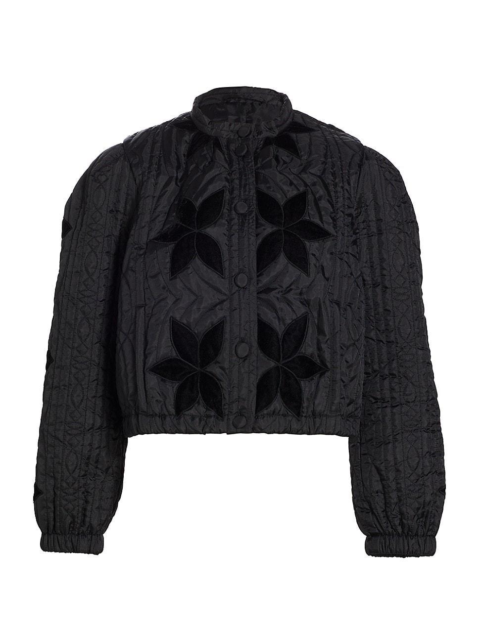 Womens Quinn Cropped Quilted Jacket Product Image