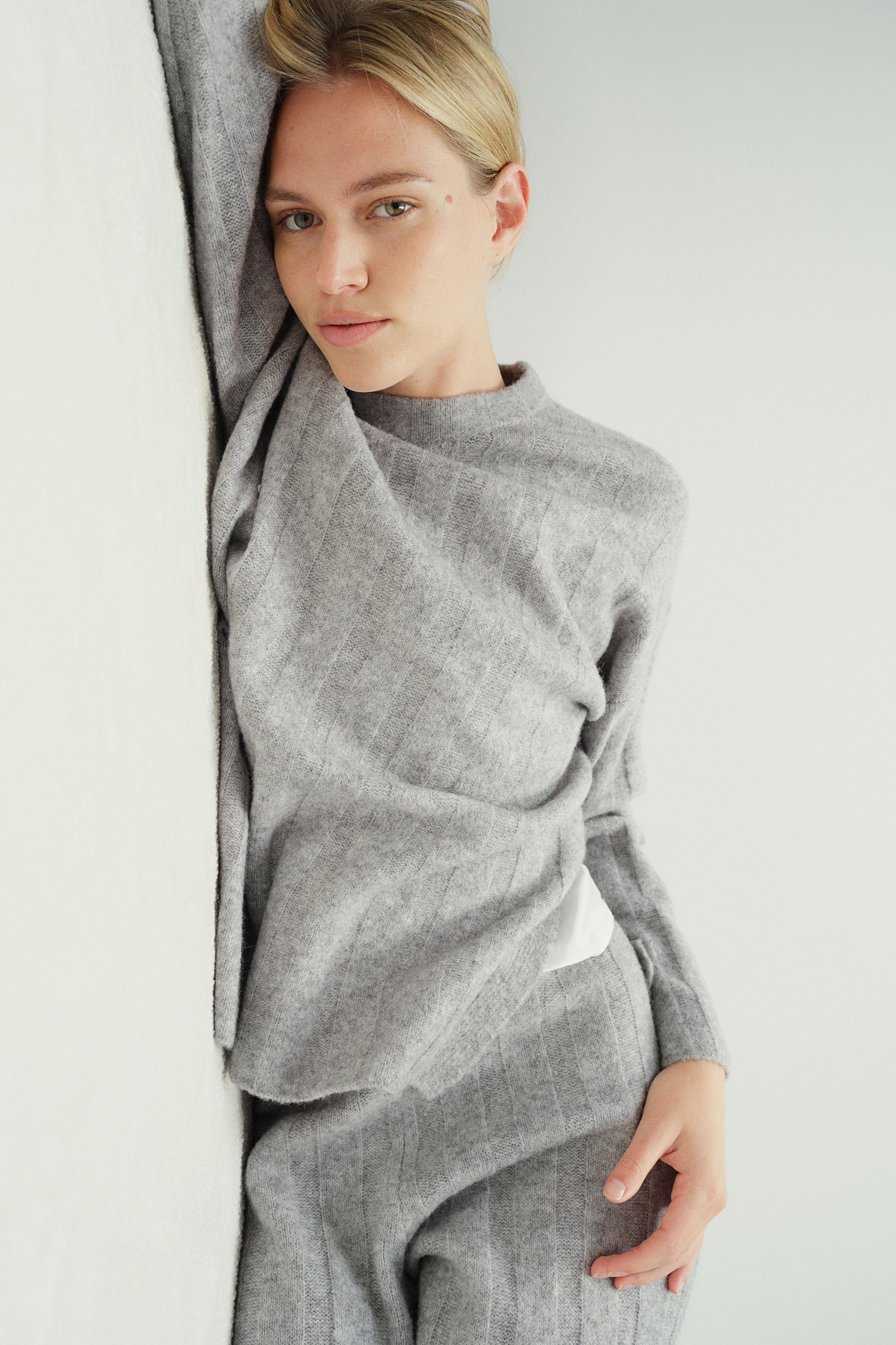 Oversized Rib-knit Sweater Product Image