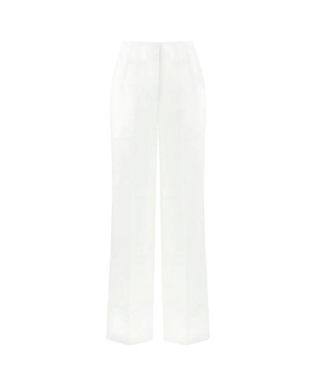 Nocturne Womens High Rise Palazzo Pants Product Image