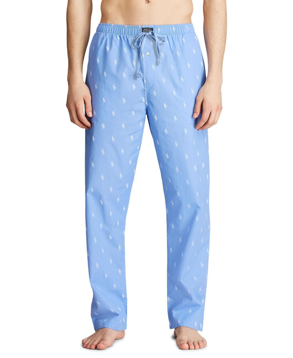 Polo Ralph Lauren Pony-Print Woven Pajama Pants Product Image