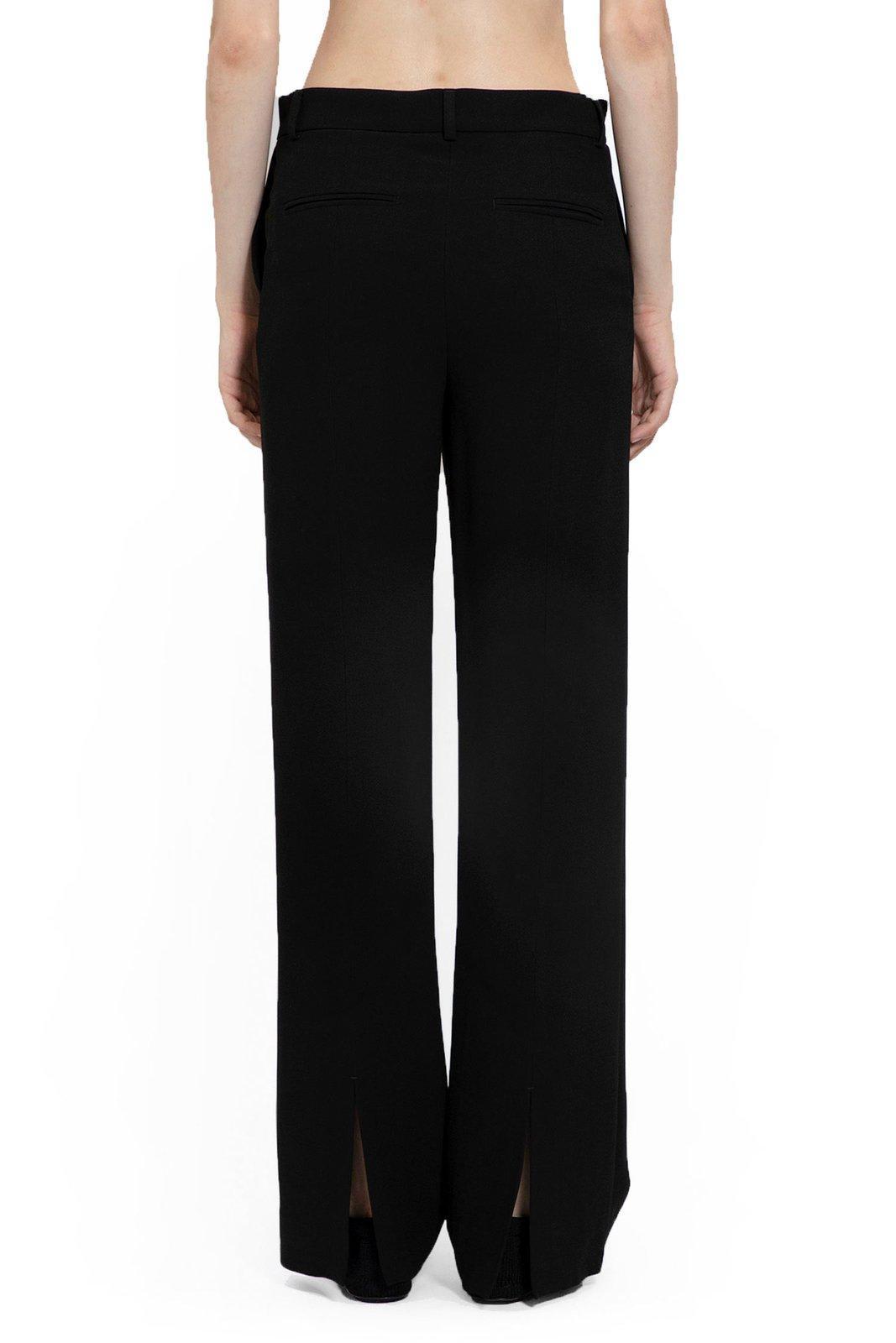 TOTÊME Straight Leg Relaxed Pants In Black Product Image