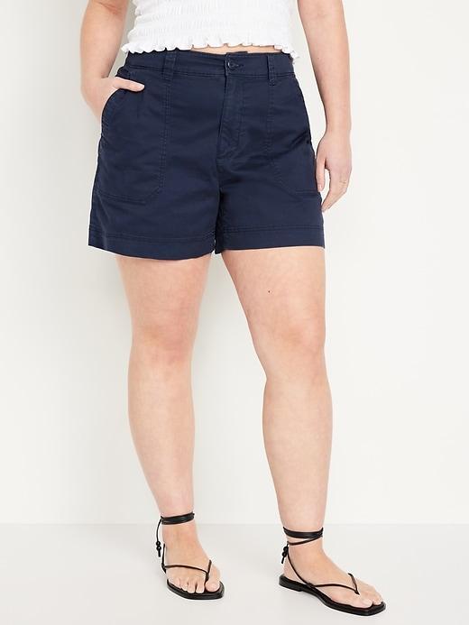 High-Waisted OGC Chino Shorts -- 5-inch inseam Product Image