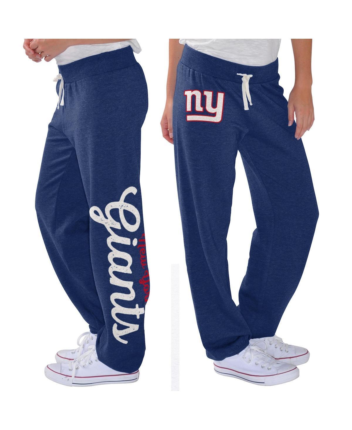 Womens G-III 4Her by Carl Banks Royal New York Giants Scrimmage Fleece Pants Product Image