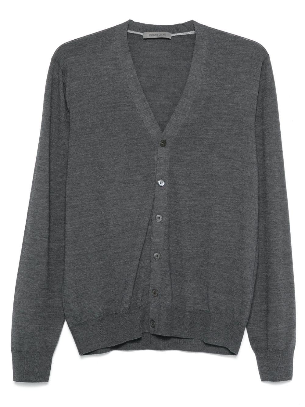 CORNELIANI Sweaters In Grey Product Image