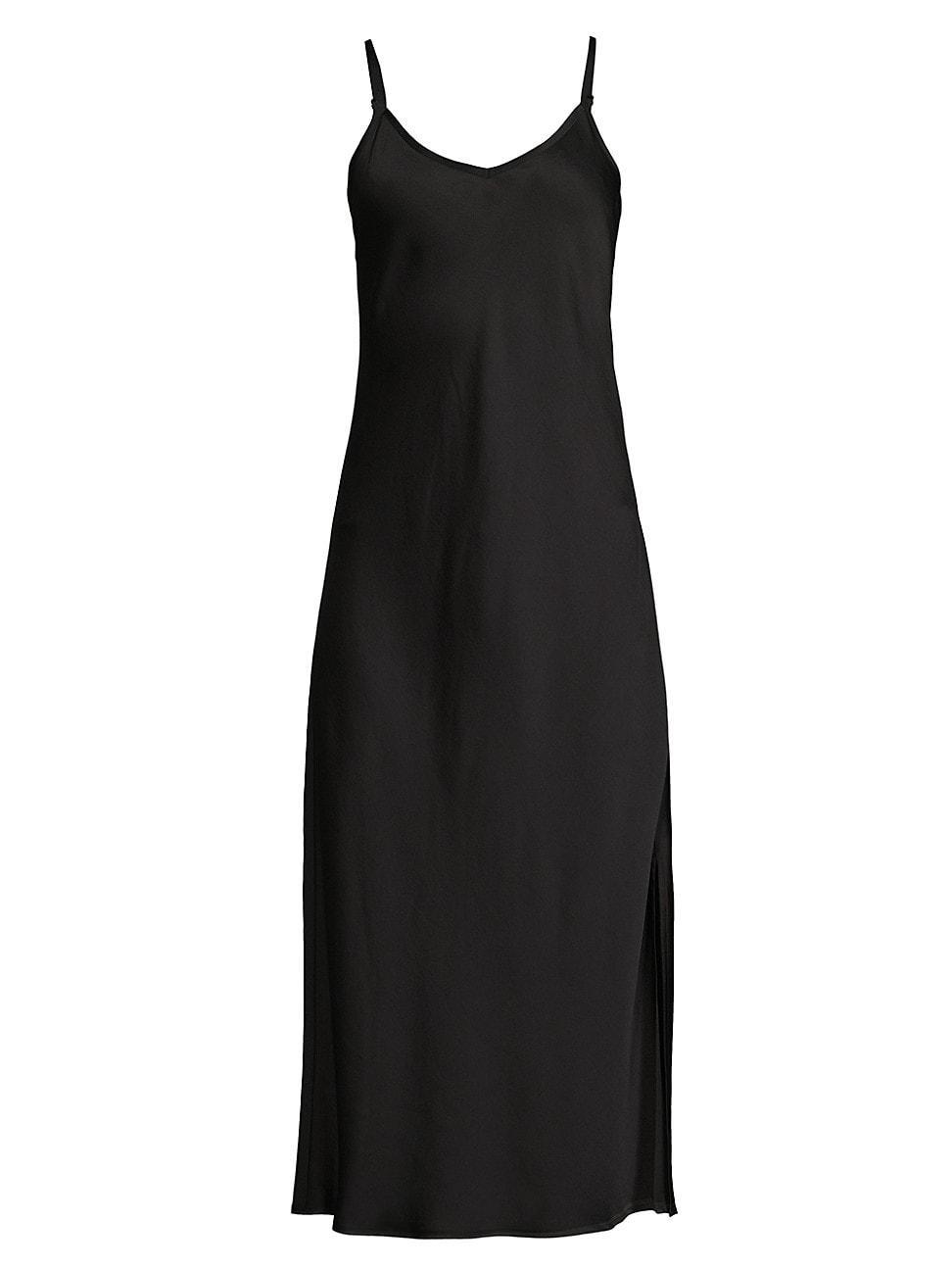 Womens V-Neck Crepe Slipdress Product Image