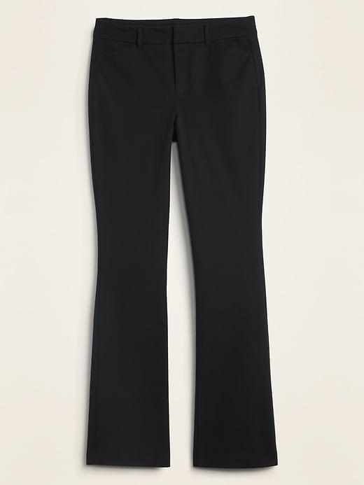 High-Waisted Pixie Flare Pants Product Image