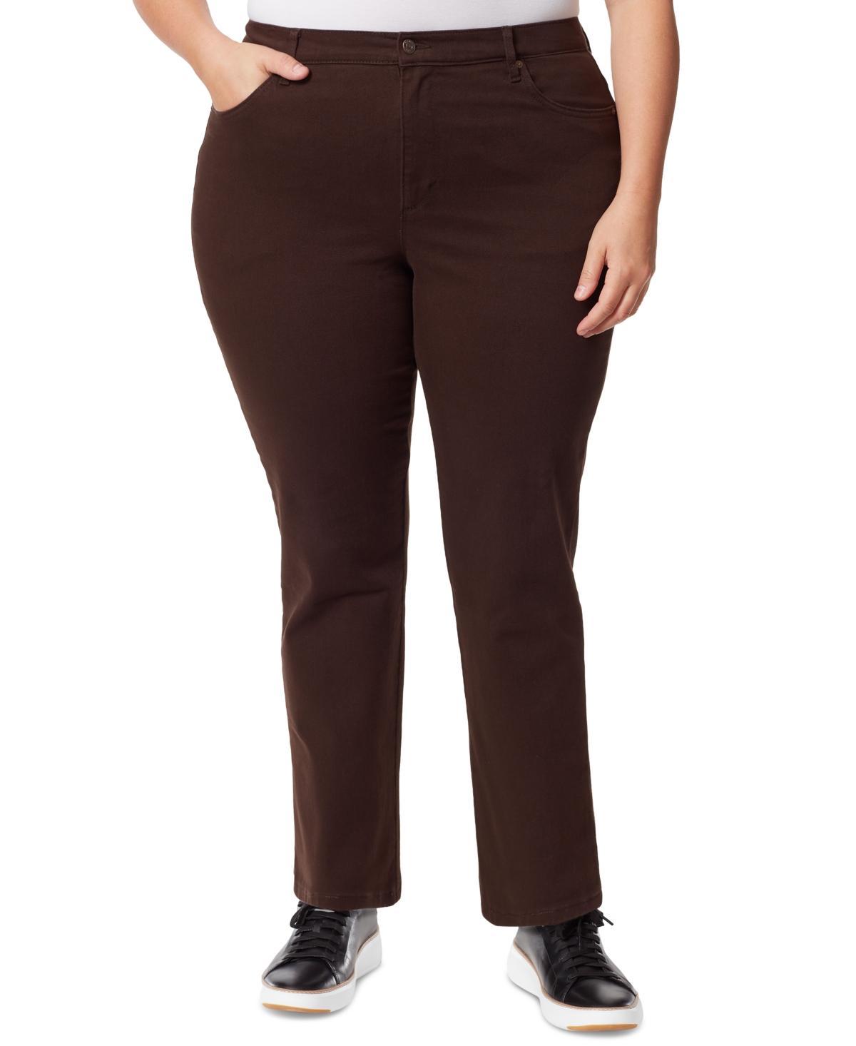 Plus Size Gloria Vanderbilt Amanda Classic Jeans, Womens Red Crush Product Image