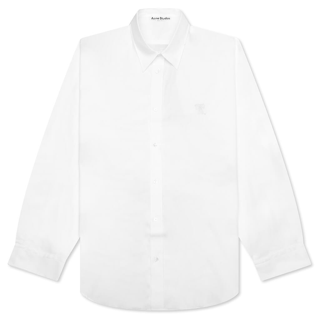 Button Up Shirt Fn-Mn-Shir000810 - White Male Product Image