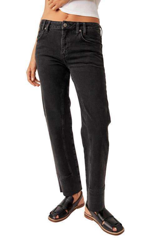 Free People Risk Taker High-Rise Straight (Main Squeeze) Women's Jeans Product Image