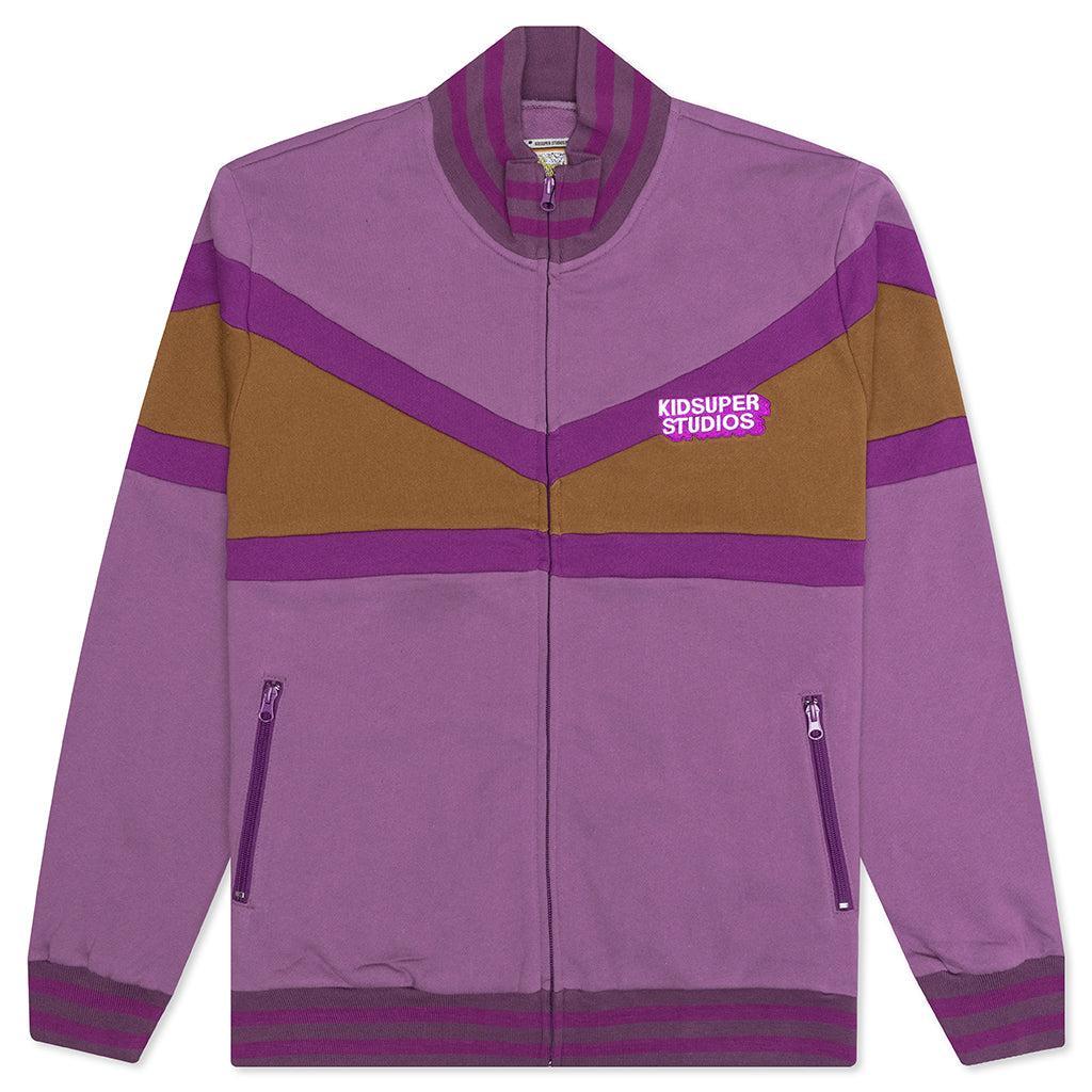 K Tracksuit Top - Purple Male Product Image