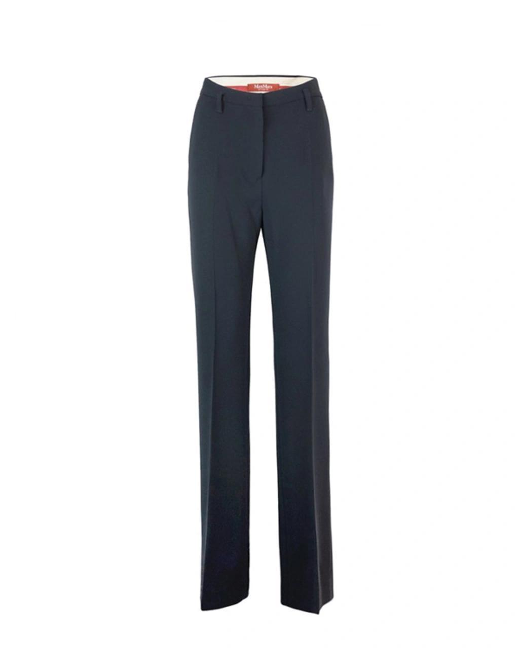 Studio High Waist Straight Leg Trousers In Black Product Image