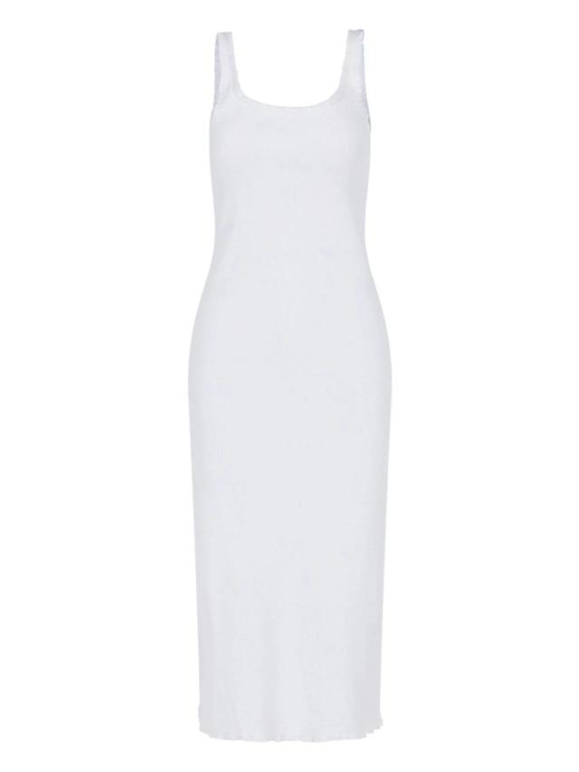 Tank Midi Dress In White Product Image