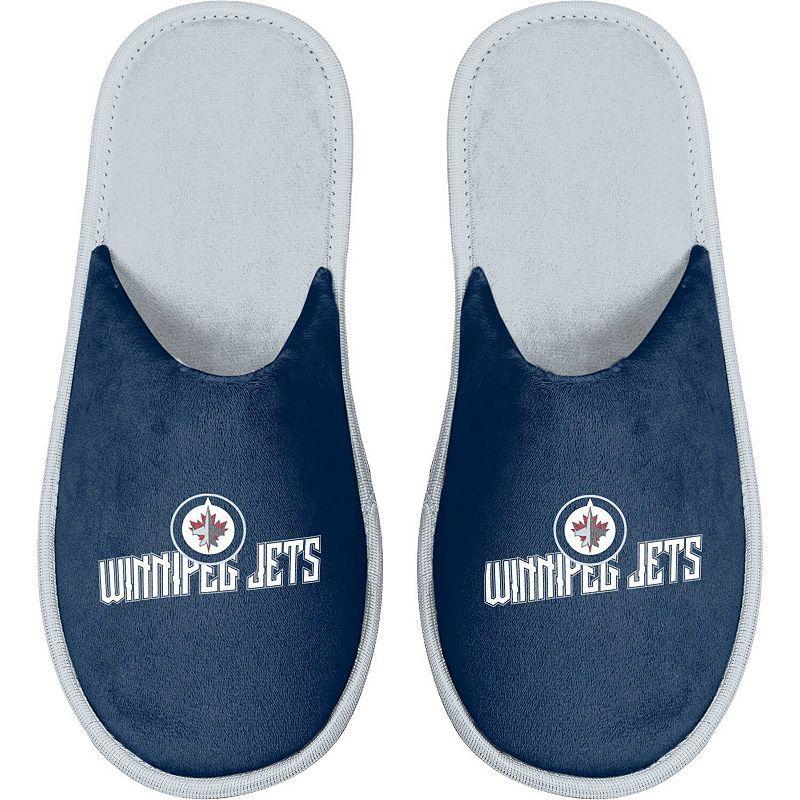 Mens FOCO Winnipeg Jets Scuff Slide Slippers Product Image