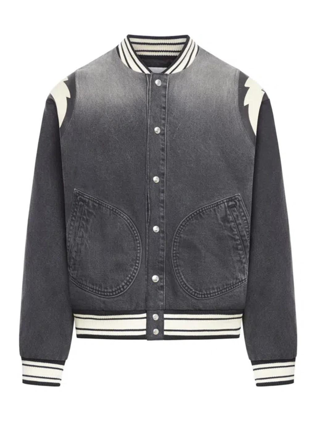 RHUDE Bomber Jackets In Black Product Image