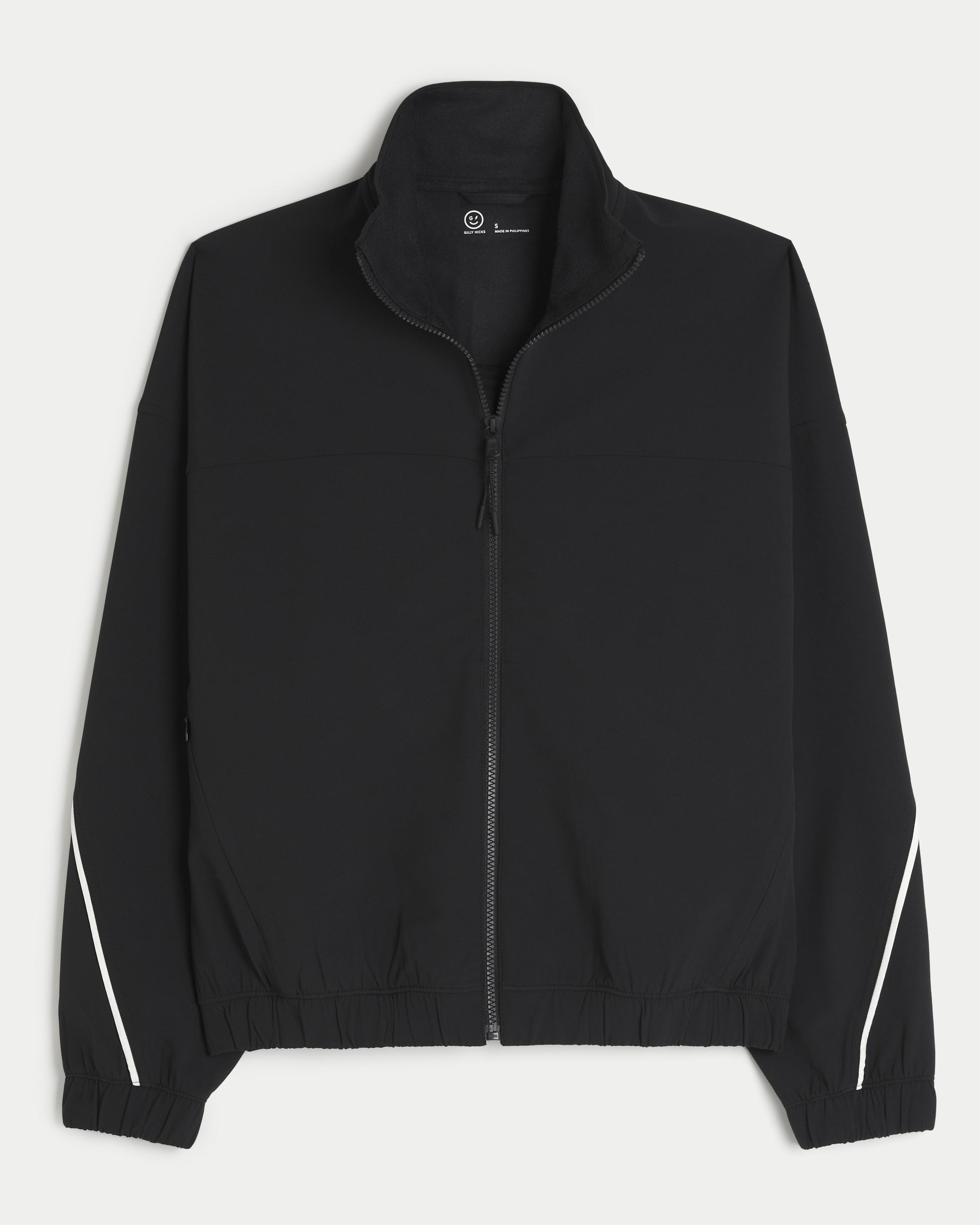 Gilly Hicks Cozy Lined Track Jacket Product Image