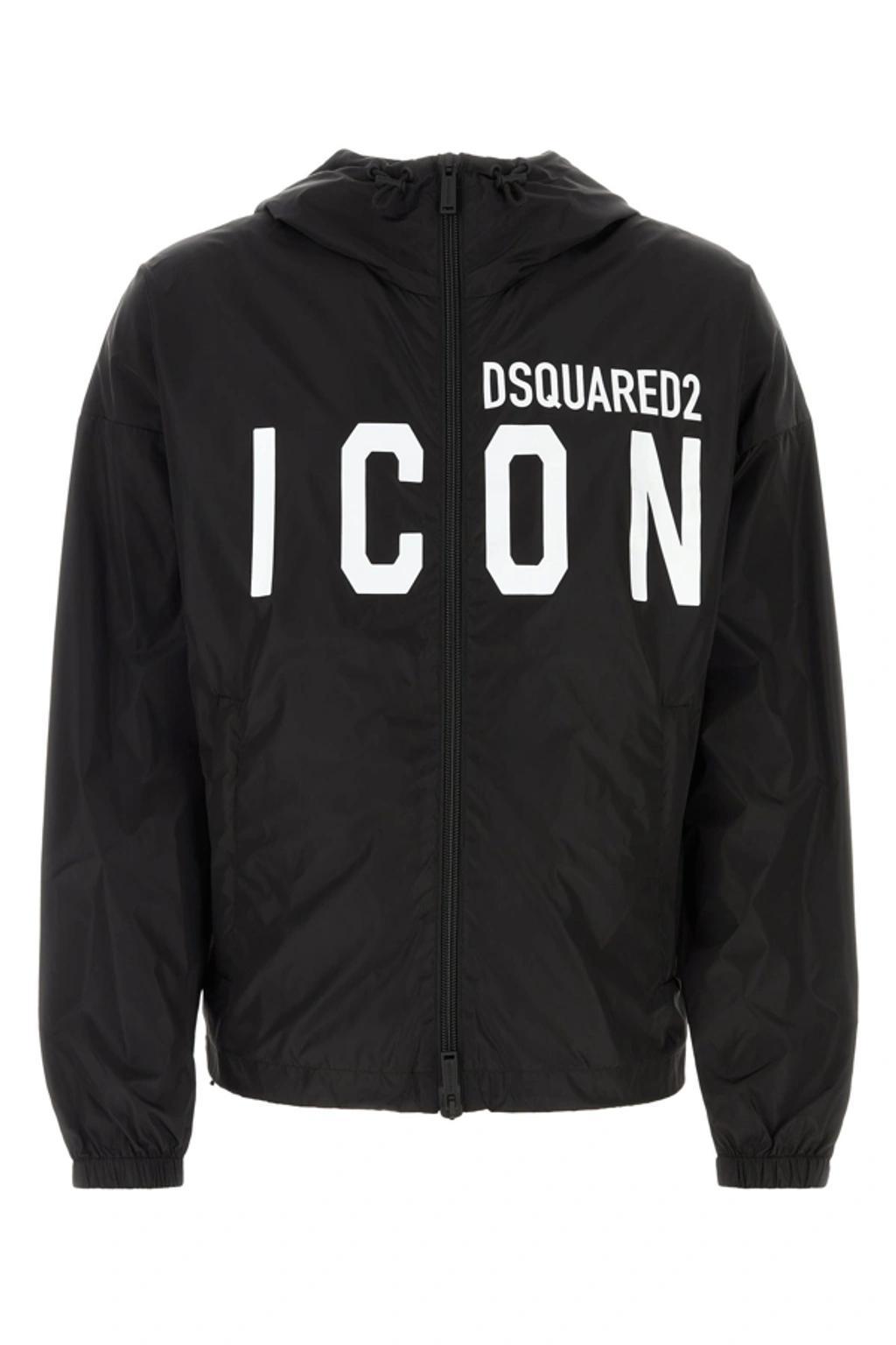 DSQUARED2 Giacca-xl Nd Dsquared Male In Black Product Image