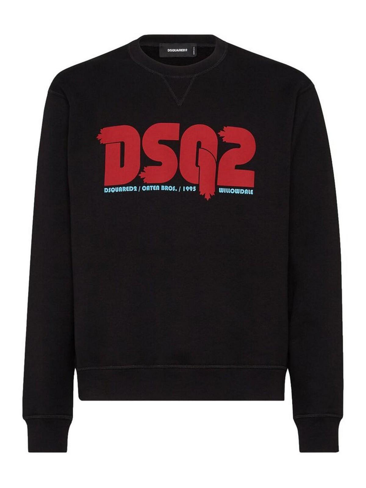 DSQUARED2 Sweatshirts In Schwarz Product Image