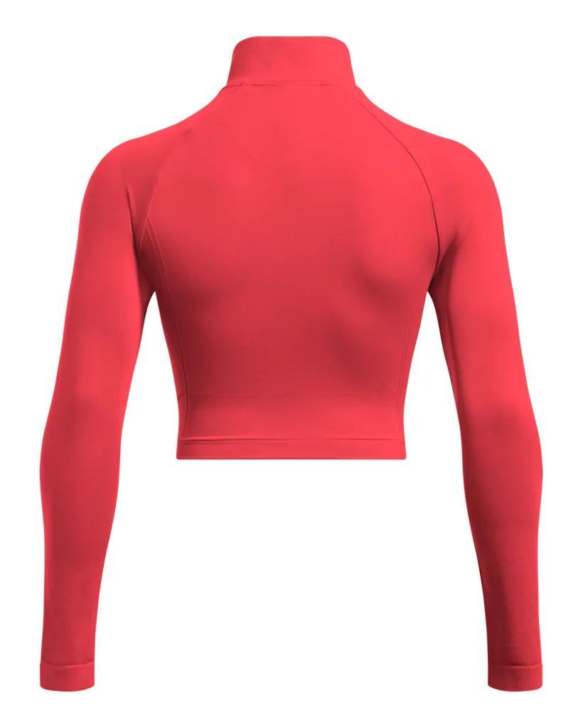 Women's UA Vanish Seamless ¼ Zip Crop Product Image