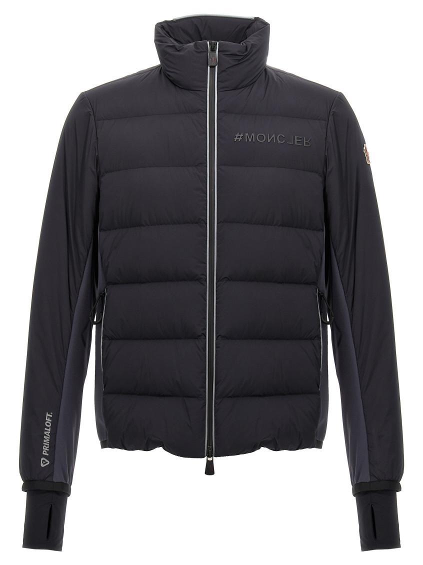 MONCLER Pocol Quilted Down Jacket In Blue Product Image