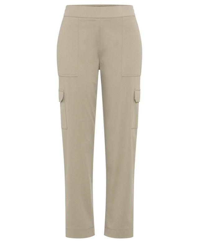 Olsen Womens Lisa Fit Straight Leg Cropped Cargo Pant Product Image