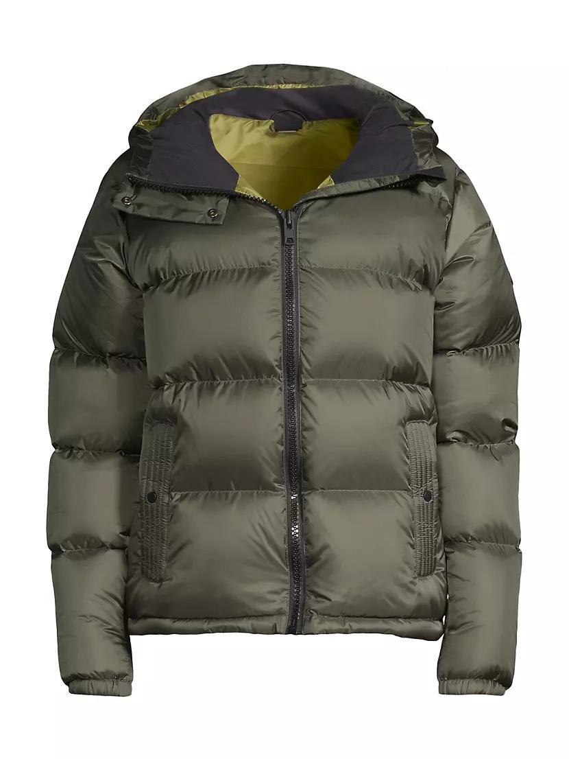 Rebels Star Phase Hooded Down Ski Jacket Product Image