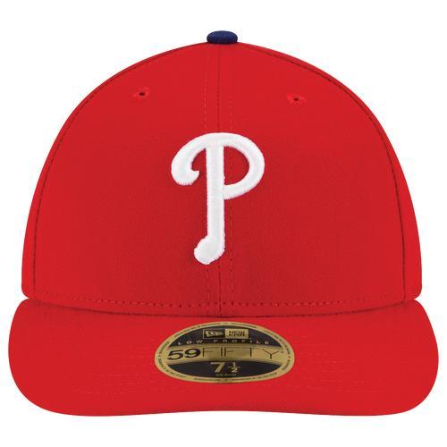 Mens New Era Philadelphia Phillies Authentic Collection On Field Low Profile Game 59FIFTY Fitted Hat Product Image