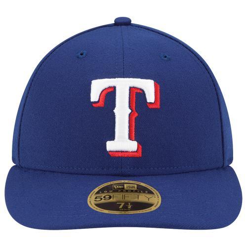 Mens New Era Royal Texas Rangers Game Authentic Collection On-Field Low Profile 59FIFTY Fitted Hat Product Image