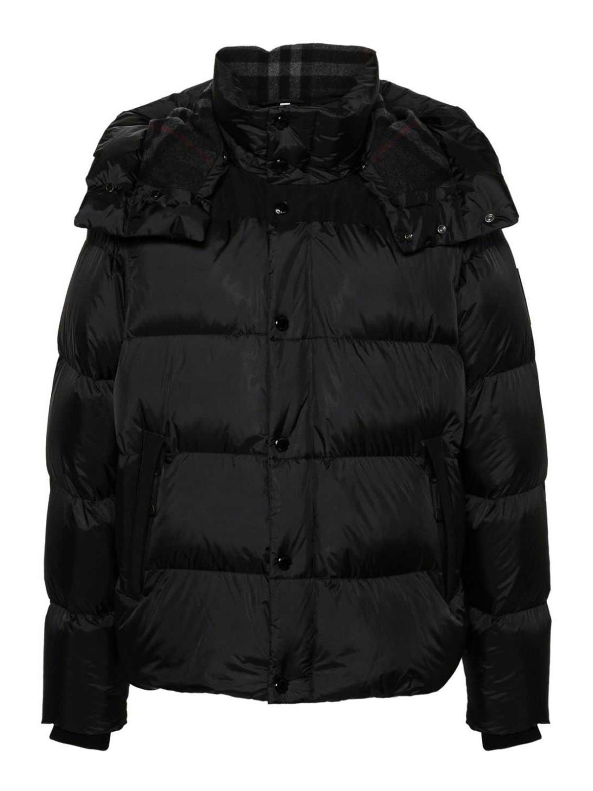 BURBERRY Coat In Black Product Image