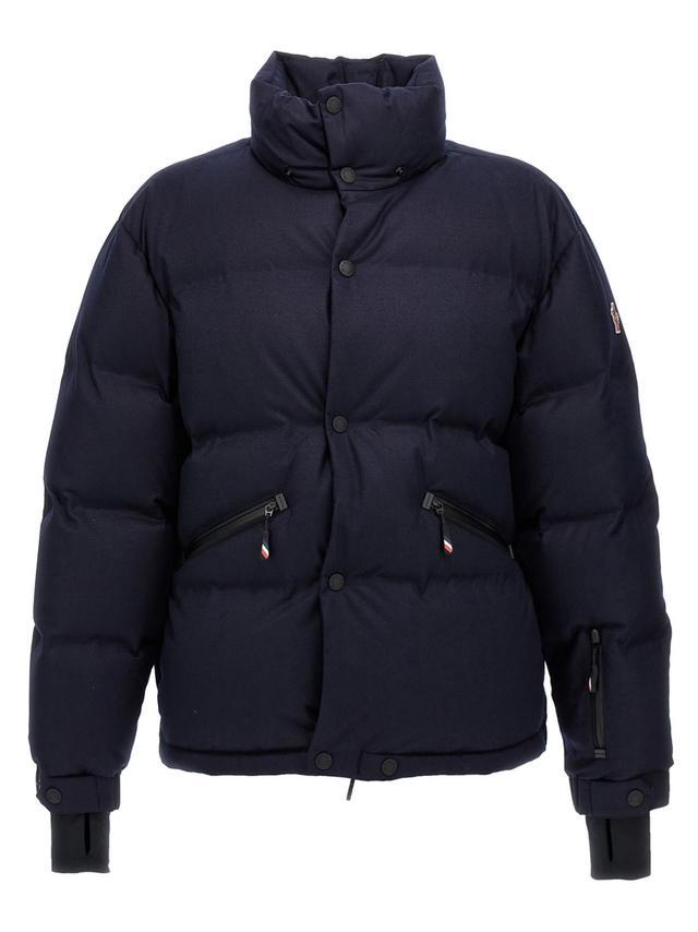 MONCLER Krun Giubbotto-2 Nd  Grenoble Male In Blue Product Image