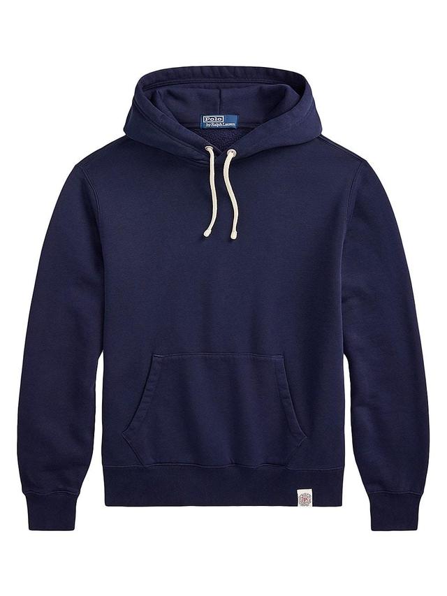 Mens Cotton-Blend Fleece Hoodie Product Image