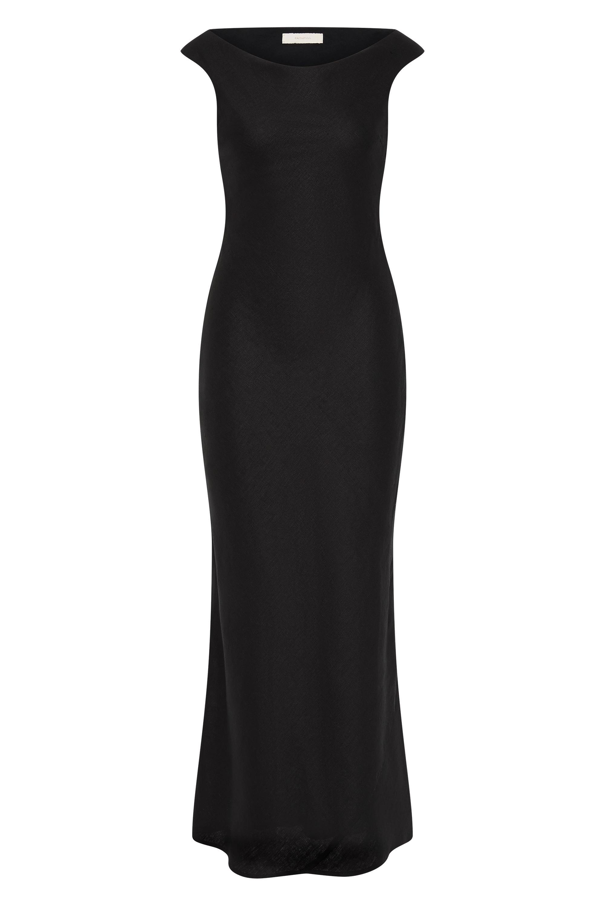 Ilride Maxi Dress Black Product Image