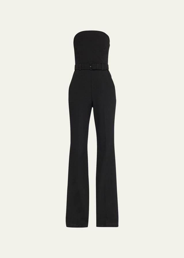 A. L.C. Kate Belted Strapless Jumpsuit Product Image