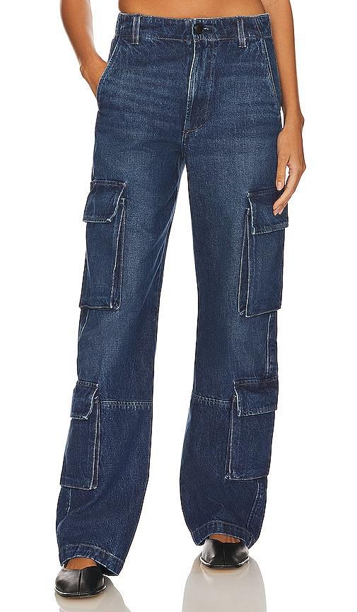 Citizens of Humanity Delena Cargo in Blue. Size 25, 31. Product Image