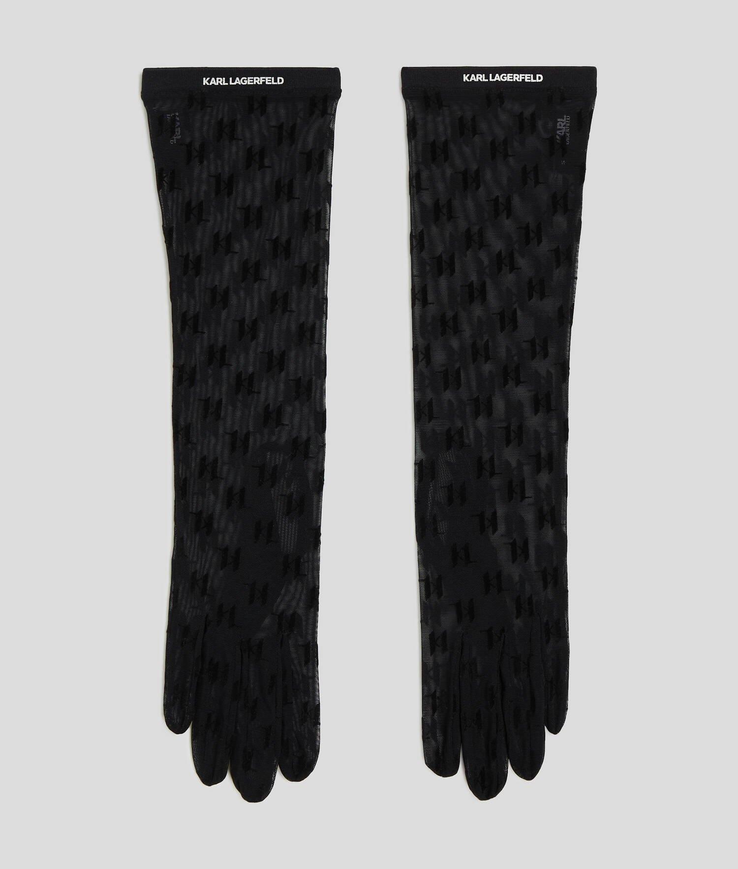 K/MONOGRAM SHEER GLOVES Product Image