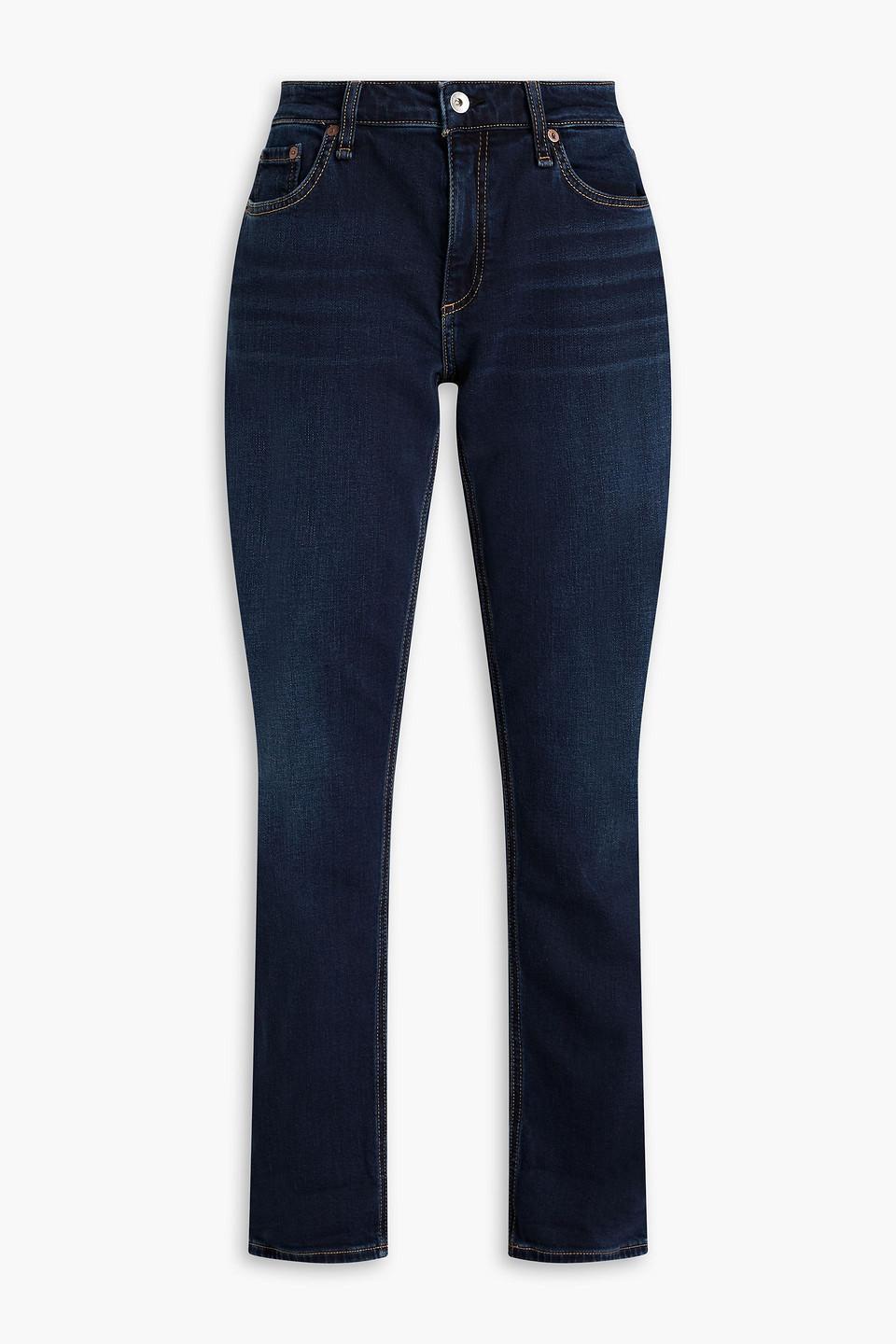 Dre Siesta Low-rise Slim Boyfriend Jean In Blue Product Image