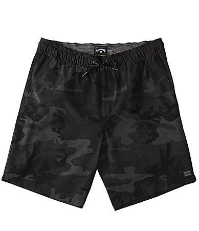 Billabong Crossfire Elastic Waist 19 Outseam Walk Shorts Product Image