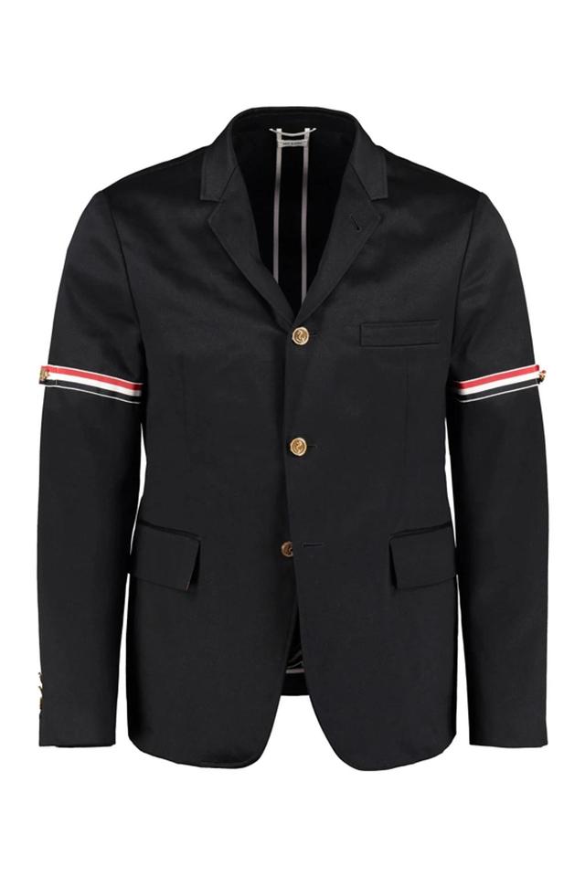 Unconstructed Jacket In Blue Product Image