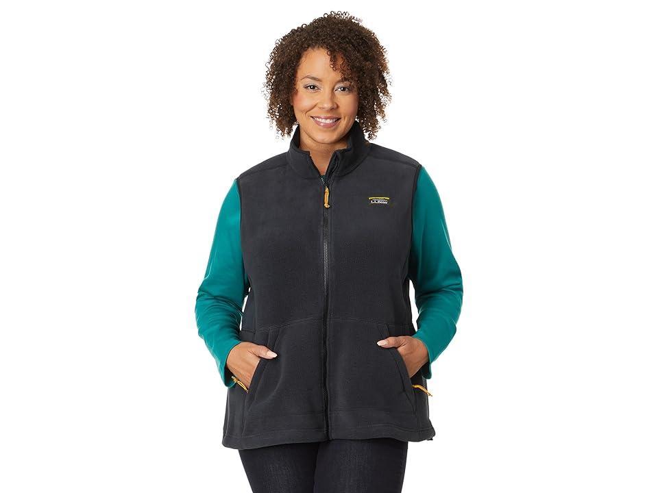 L.L.Bean Plus Size Mountain Classic Fleece Vest Women's Clothing Product Image