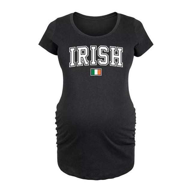 Maternity Irish Graphic Tee, Womens Product Image