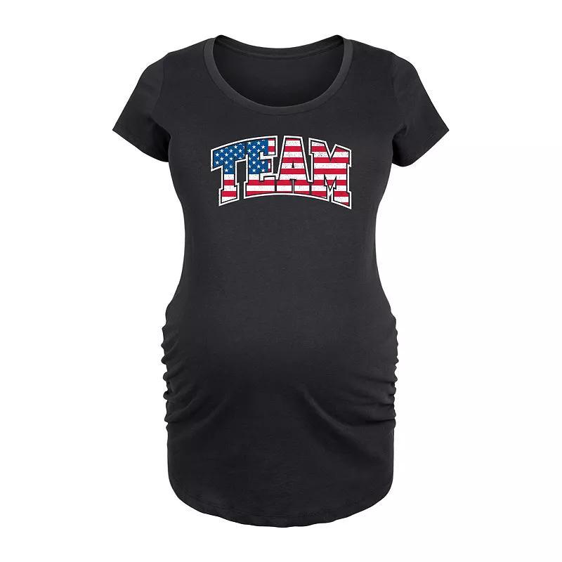 Maternity Team USA Graphic Tee, Womens Product Image