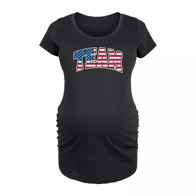 Maternity Team USA Graphic Tee, Womens Product Image